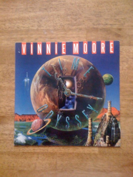 Vinnie Moore "Time Odyssey" front cover! #1