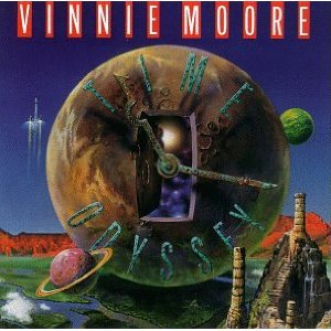VINNIE MOORE - "Time Odyssey" x-large album pic!!
