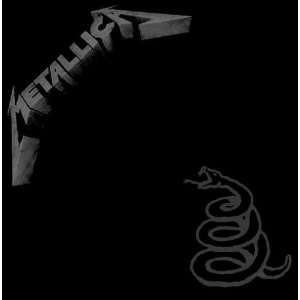 Metallica "The Black Album" x-large album pic!