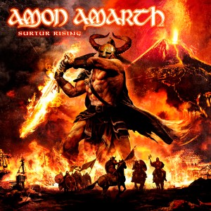 AMON AMARTH "Surtur Rising" large promo album pic #2!