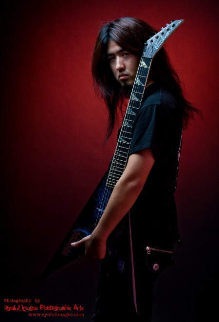 Masaki w/ Jackson Guitars