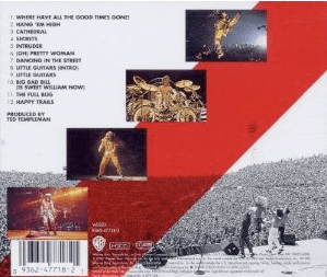 Van Halen "Diver Down" back cover promo pic1