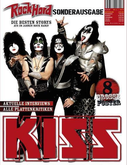 KISS - Rock Hard Magazine cover Nov. 2011