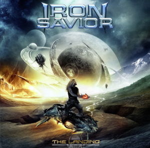 Iron Savior - The Landing promo cover pic!