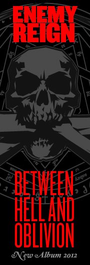 Enemy Reign - Between Hell And Oblivion - promo banner!