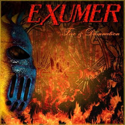 Exumer - Fire & Damnation - promo cover pic!