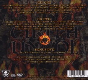 Cirith Ungol - Servants Of Chaos - promo back cover pic!