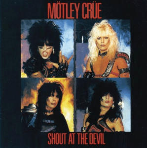 Motley Crue - Shout At The Devil - promo cover pic!!