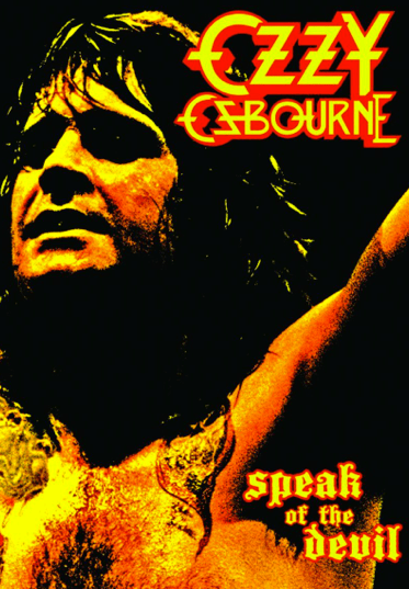 Ozzy Osbourne - Speak Of The Devil - DVD cover promo pic!