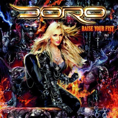 DORO - Raise Your Fist - Large Promo Cover Pic!!