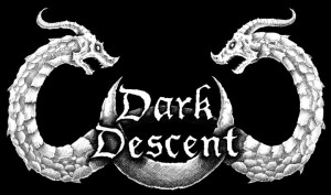 Dark Descent Records - Logo - B&W!