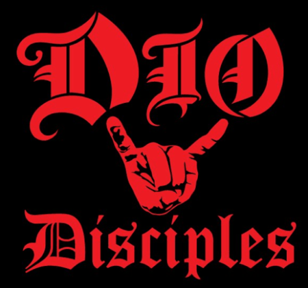 DIO Disciples - Large Logo Block - Red & Black!