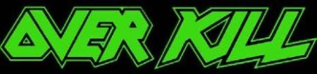 Overkill - classic logo - green & black!