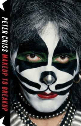 Peter Criss - Makeup To Breakup - book cover - promo pic!