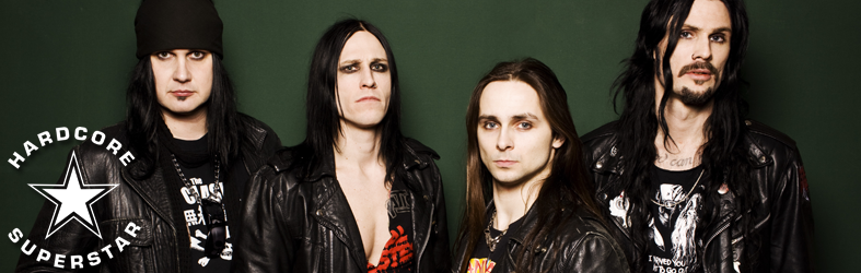 Hardcore Superstar - Group Promo Pic - Logo - banner!