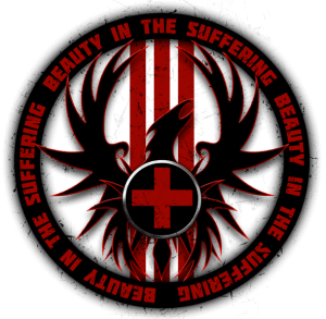 Beauty In The Suffering - Large Logo - White Bkgd!
