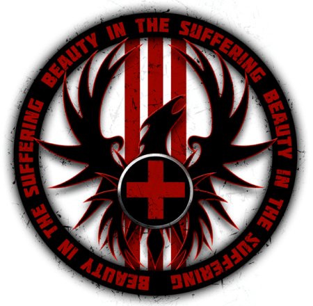 Beauty In The Suffering - Large Logo - White Bkgd!
