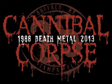 Cannibal Corpse - 25th Anniversary Logo - Large!