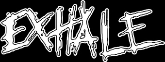 Exhale - large logo - B&W