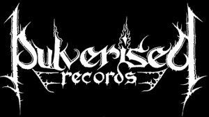 Pulverised Records - Large Logo!! B&W!