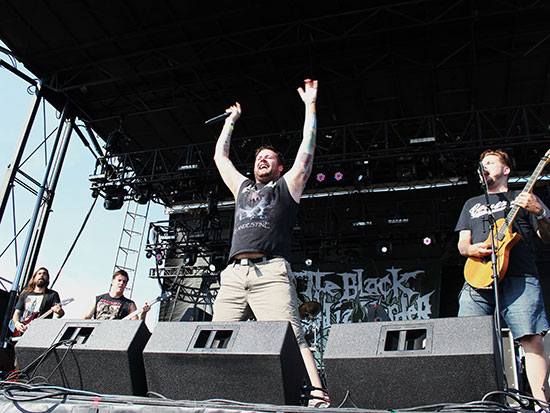 The Black Dahlia Murder - live promo pic - #1 - 2012