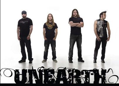 Unearth - Group Promo Pic - logo - 2012