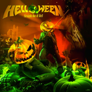 Helloween - Straight Out Of Hell - promo cover pic!