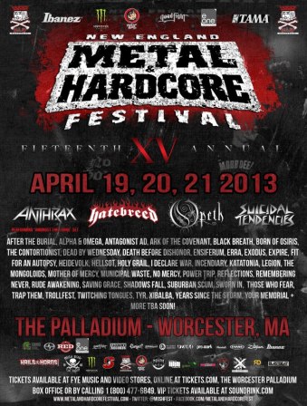 New England Metal & Hardcore Festival - XV - promo poster pic!