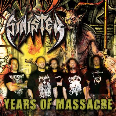 Sinister - Years Of Massacre - promo cover pic!