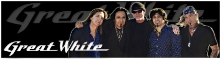 Great White - Group and Logo - promo header -        #1