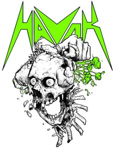 Havok - Logo - skull - band logo