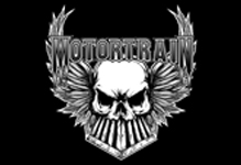 Motortrain - classic logo - B&W