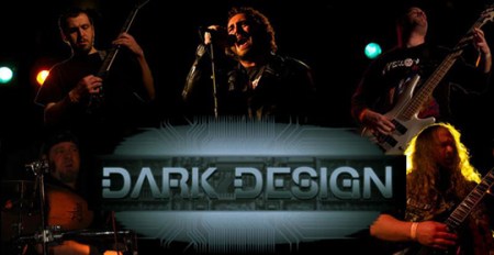 Dark Design - band mural - logo - 2013