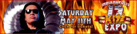 Kiss Expo - Indianapolis - promo banner - 2013