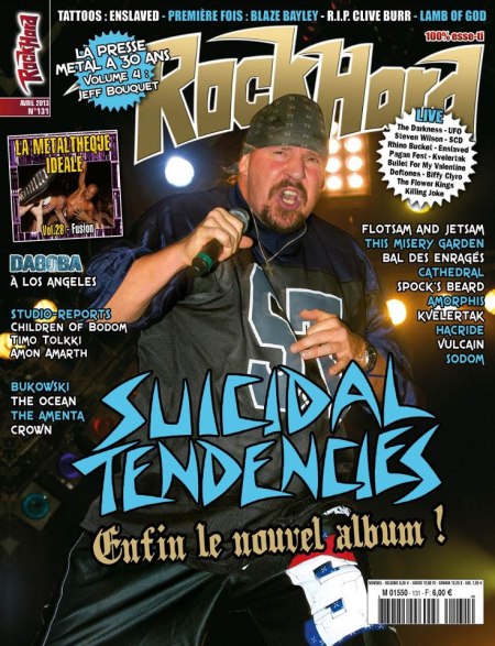 Suicidal Tendencies - ROCK HARD mag - promo cover