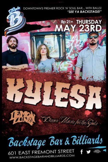 Kylesa - Demon Lung - promo flyer - Triple B - concert - May 2013