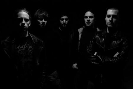 Spheron - band promo pic - 2012 - #1 - B&W