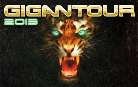 Gigantour - 2013 - promo flyer header