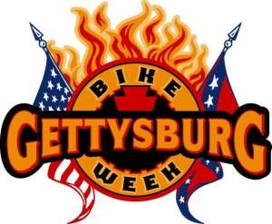 Gettysburg Bike Week - large promo logo - 2013
