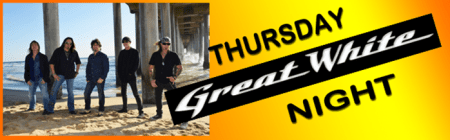 Great White - Thursday - Gettysburg Bike Week - promo pic