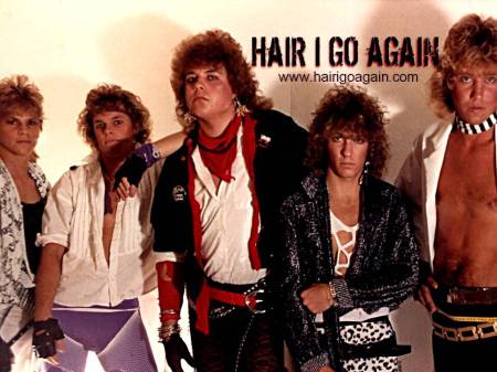 HAIR I GO AGAIN - website - promo pic - 2013