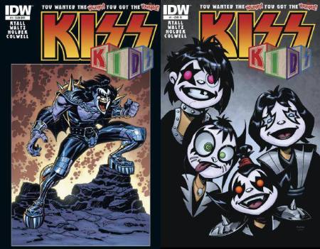 Kiss - Kids - additional covers - issue #1 - promo
