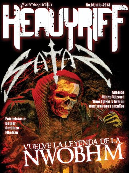 Satan - HeavyRiff - cover promo - July - 2013
