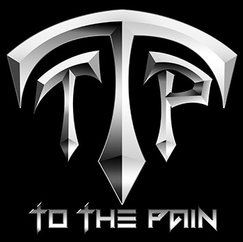 To The Pain - Large Band Logo - 2013