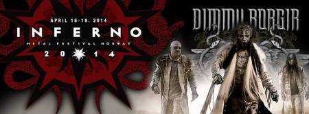 Inferno Metal Festival Norway - 2014 - promo banner - dimmu borgir