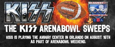 Kiss - Arenabowl Sweeps - promo banner - 2013 - August