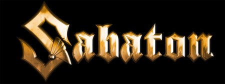 Sabaton - Band Logo - Gold - 2013