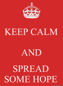 Keep Calm And Spread Some Hope - promo pic - Metal Odyssey