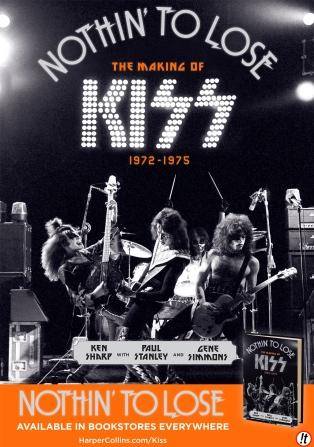 Kiss - Nothin' To Lose - book cover promo pic