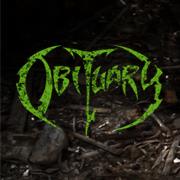 Obituary - promo pic - green logo - August - 2013